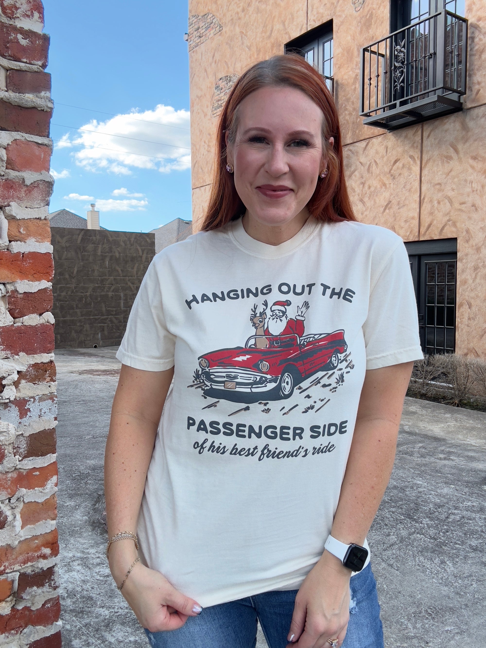 Hanging Out The Passenger Side Tee