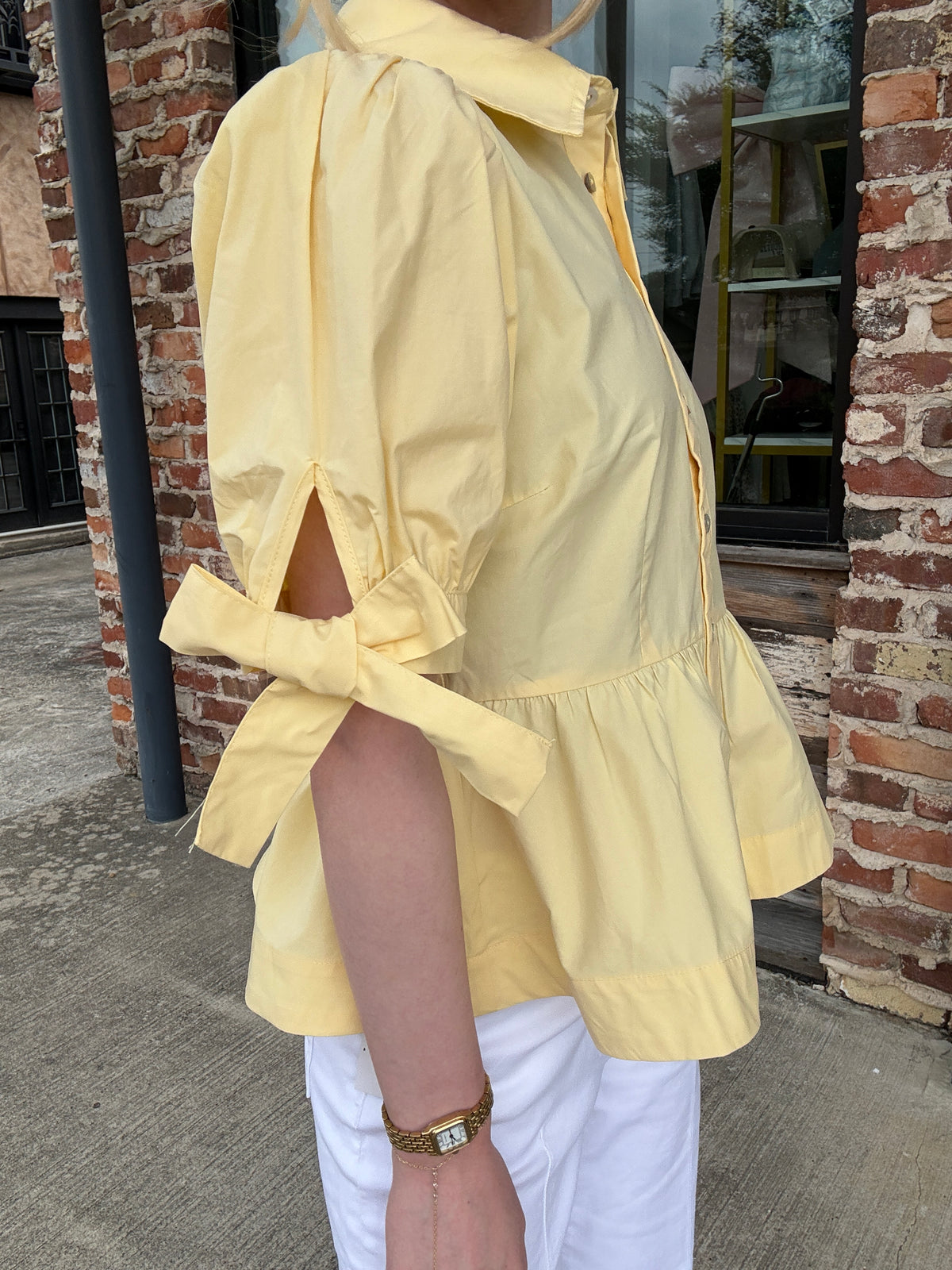 Golden Glow Blouse