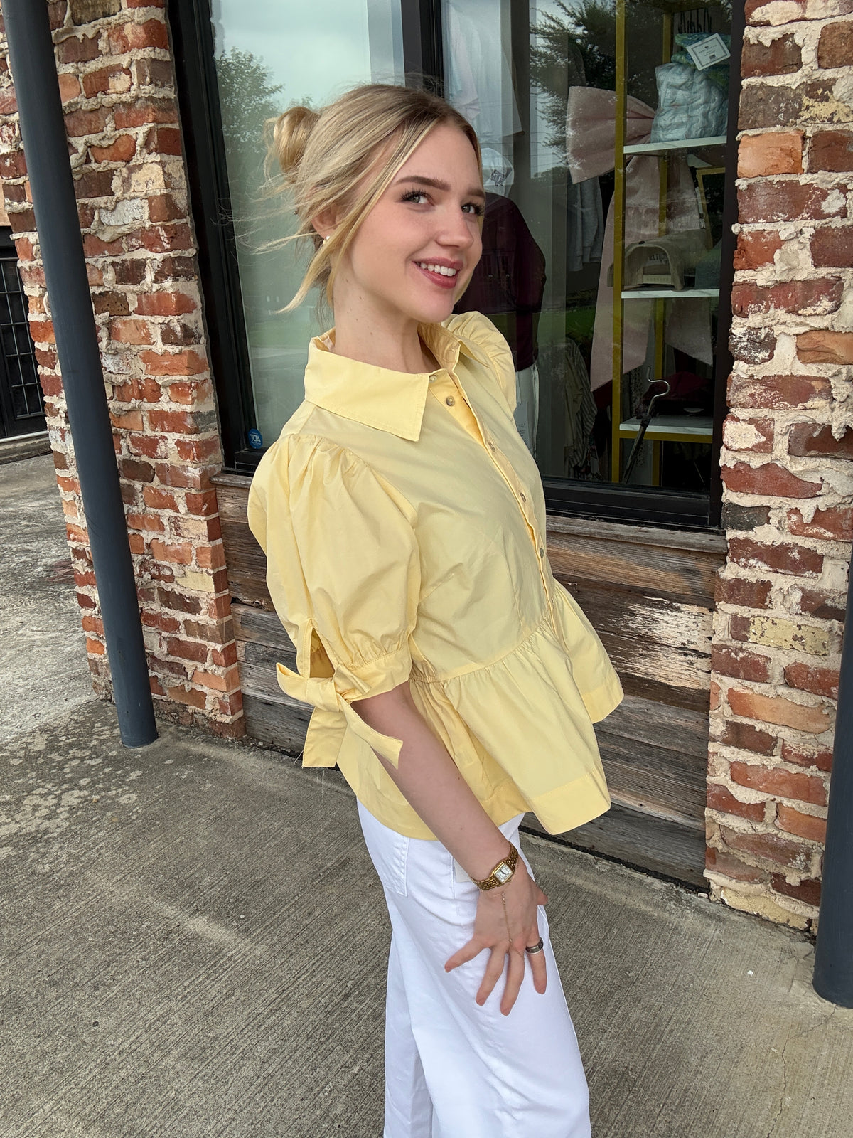 Golden Glow Blouse
