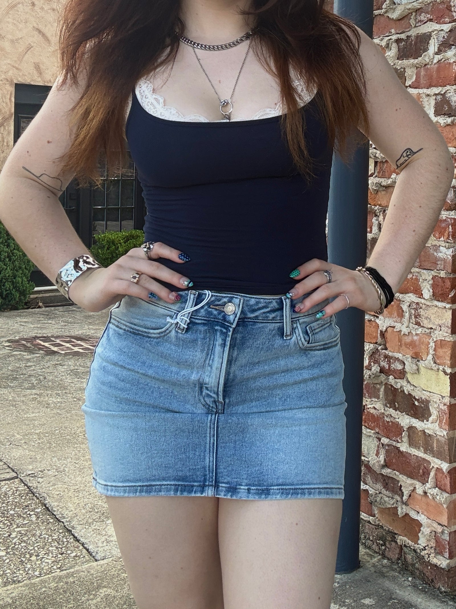 Blake Denim Skirt