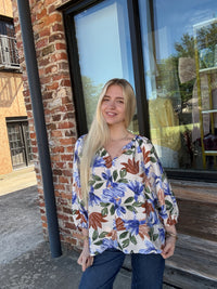 The Rosy Garden Blouse