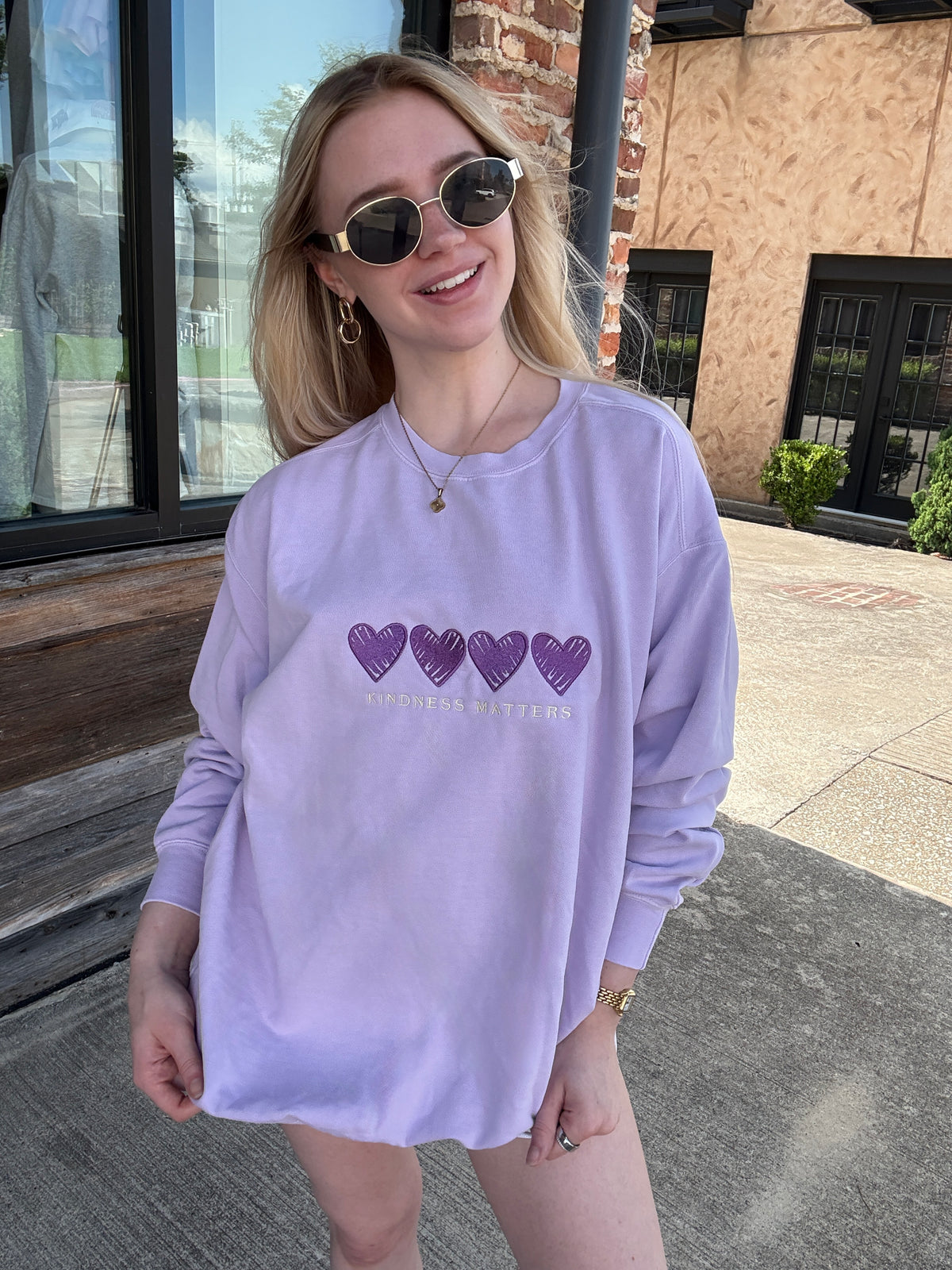 Kindness Matters Sweatshirt - Comfort Colors