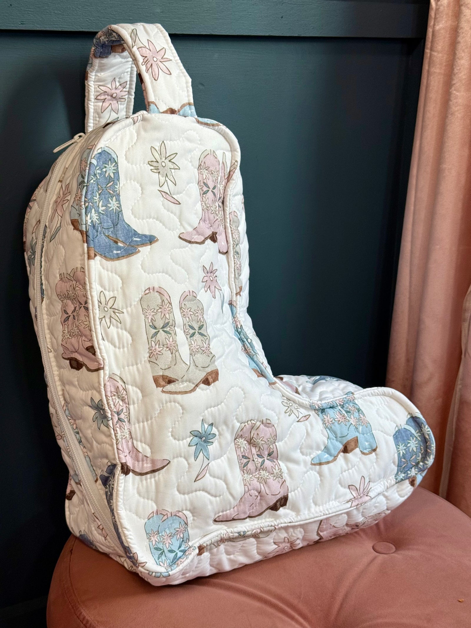Ida Mae Daisy Pastel Boot Bag