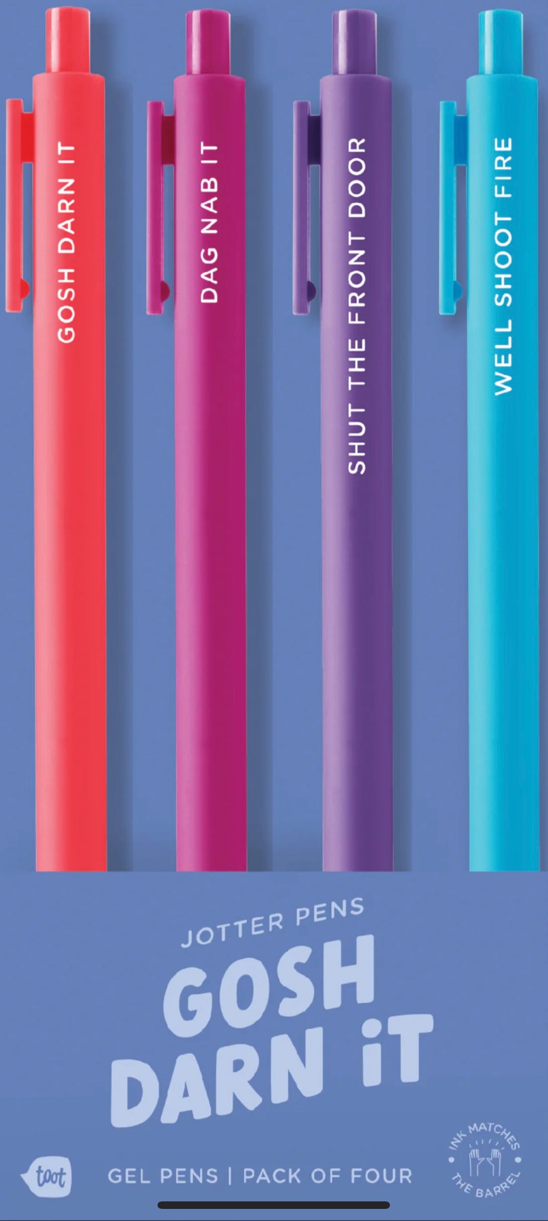 Gosh Darn It Pen Set