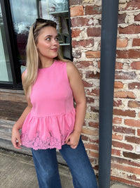 Lacey Details Top