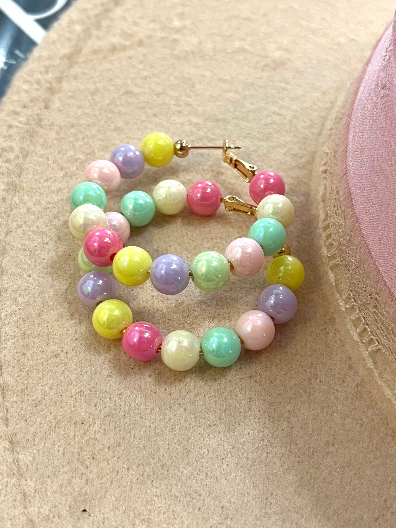 Pastel Pop Hoops