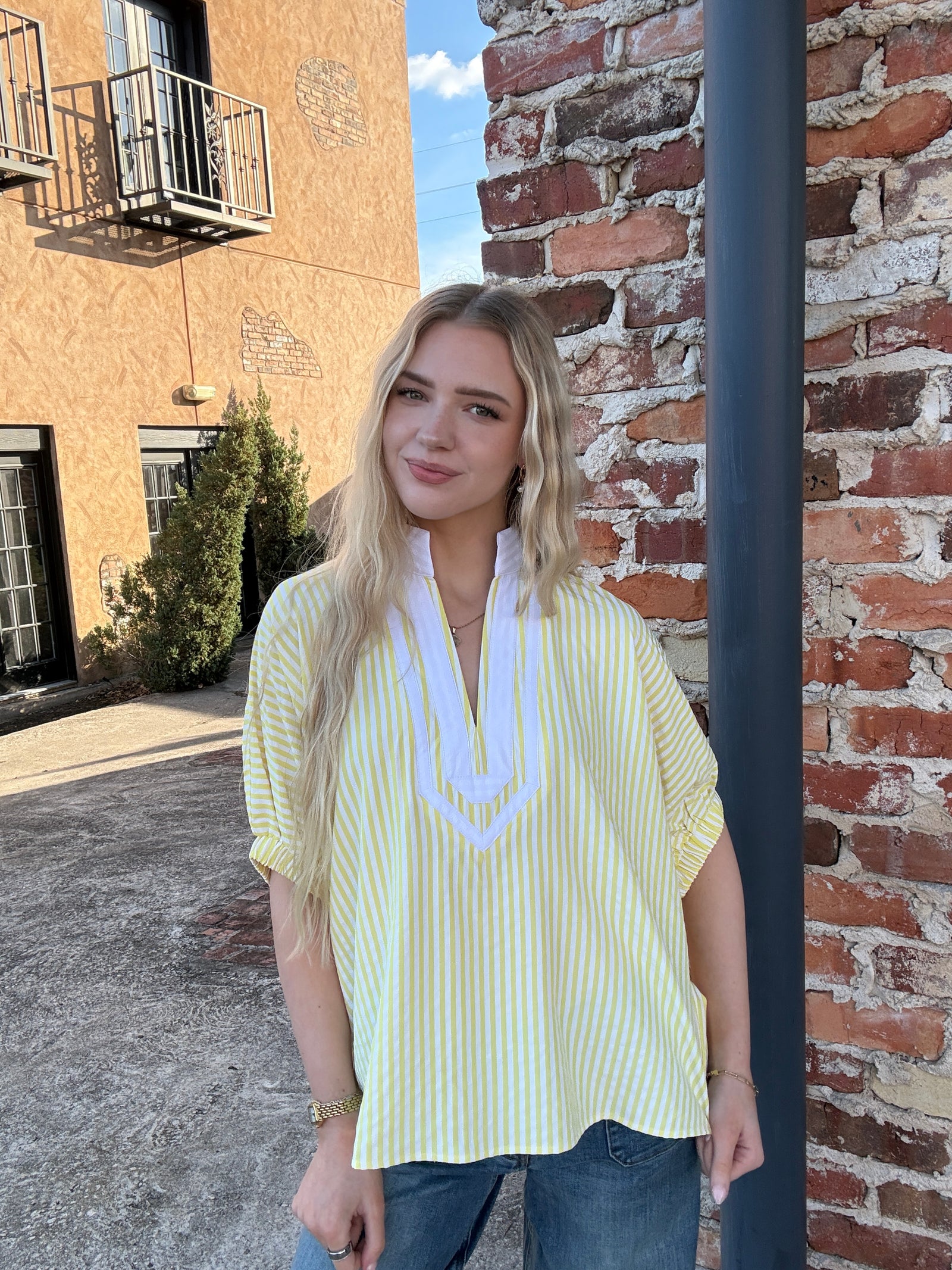 Sunny Stripes Blouse