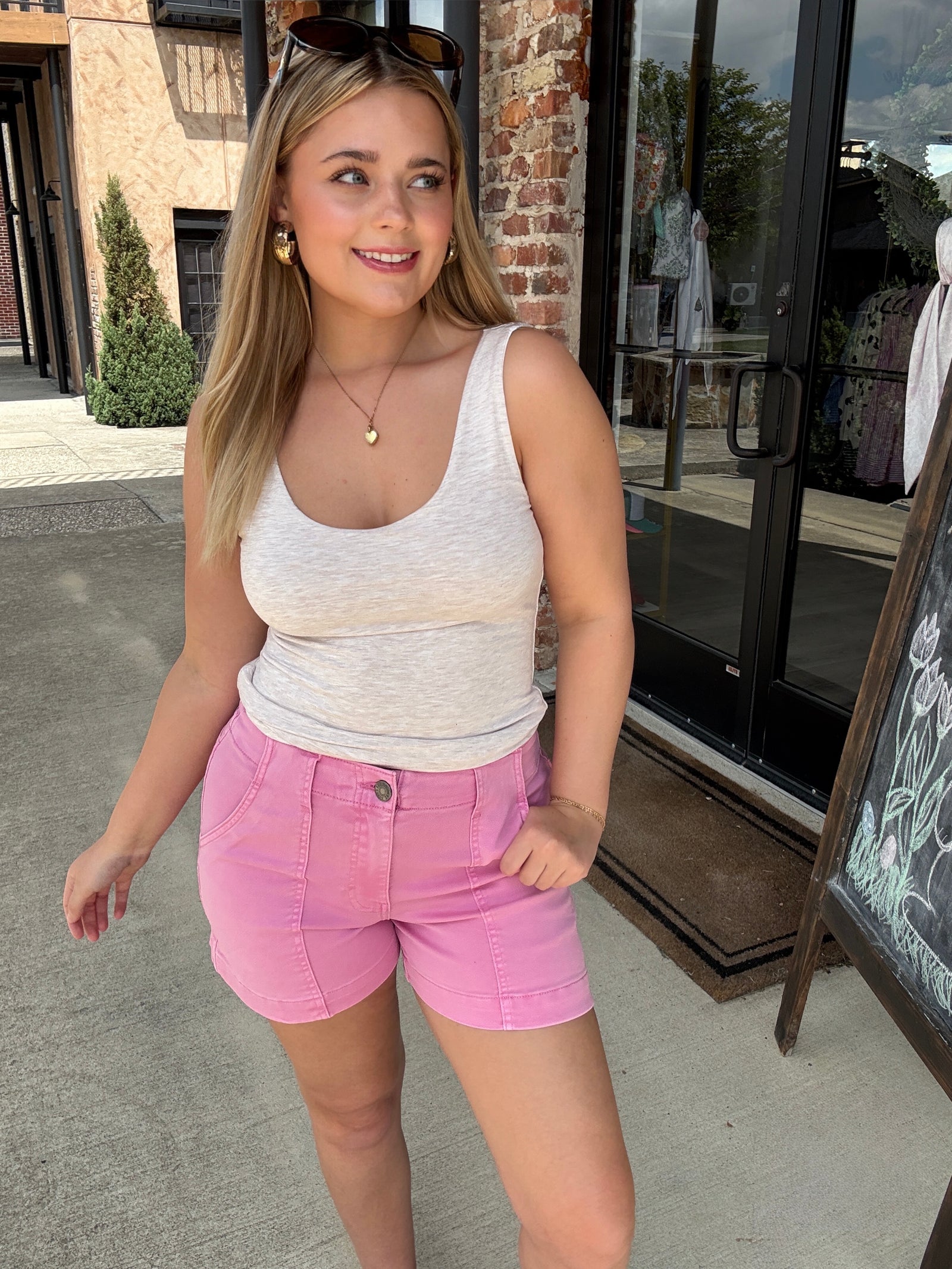 Jane High Rise Short - Cupcake