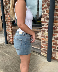 KUT from the Kloth Jenny High Rick Kick Shorts