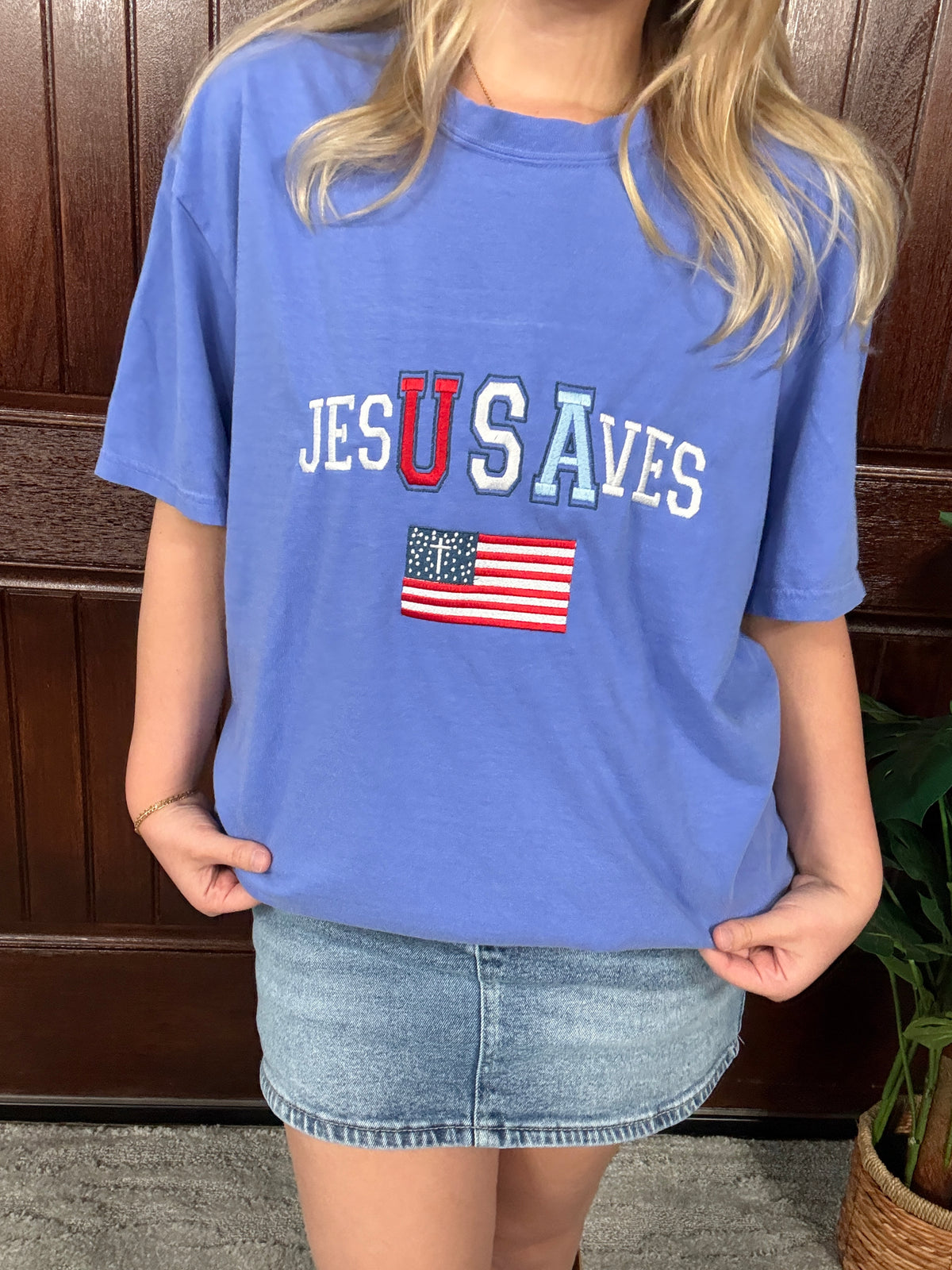 Jesus Saves Tee