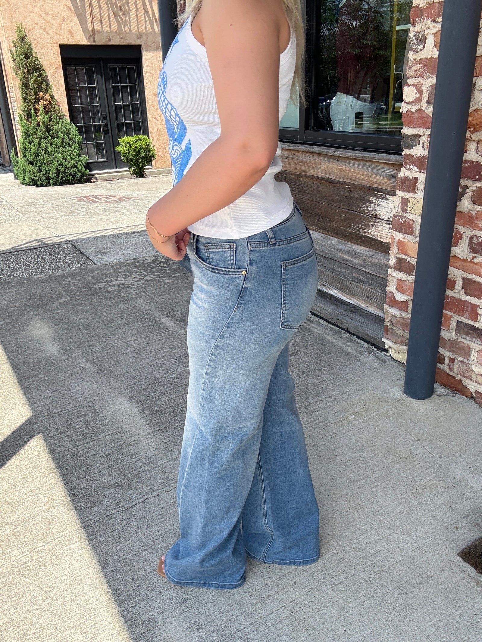 KUT from the Kloth Jean Wide Leg Jean