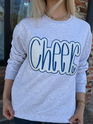 Cheer Glitter Sweatshirt