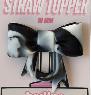 Bow Straw Toppers