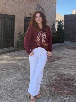 KUT from Kloth Meg Front Pin Tuck Jeans - White