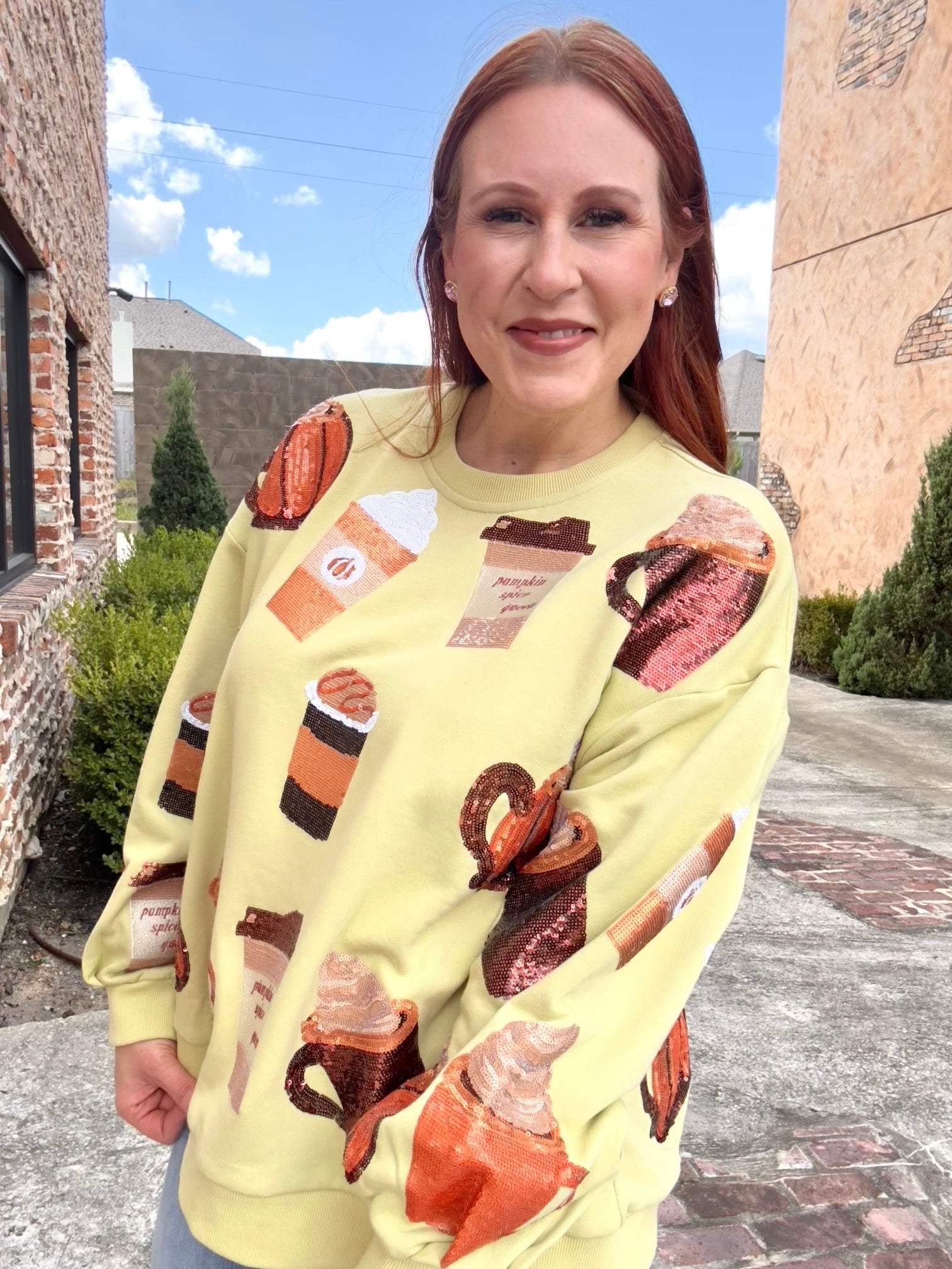 Queen of Sparkles Pumpkin Spice Queen Sweatshirt