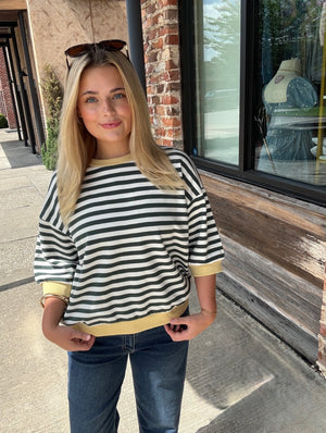The Casual Contrast Top