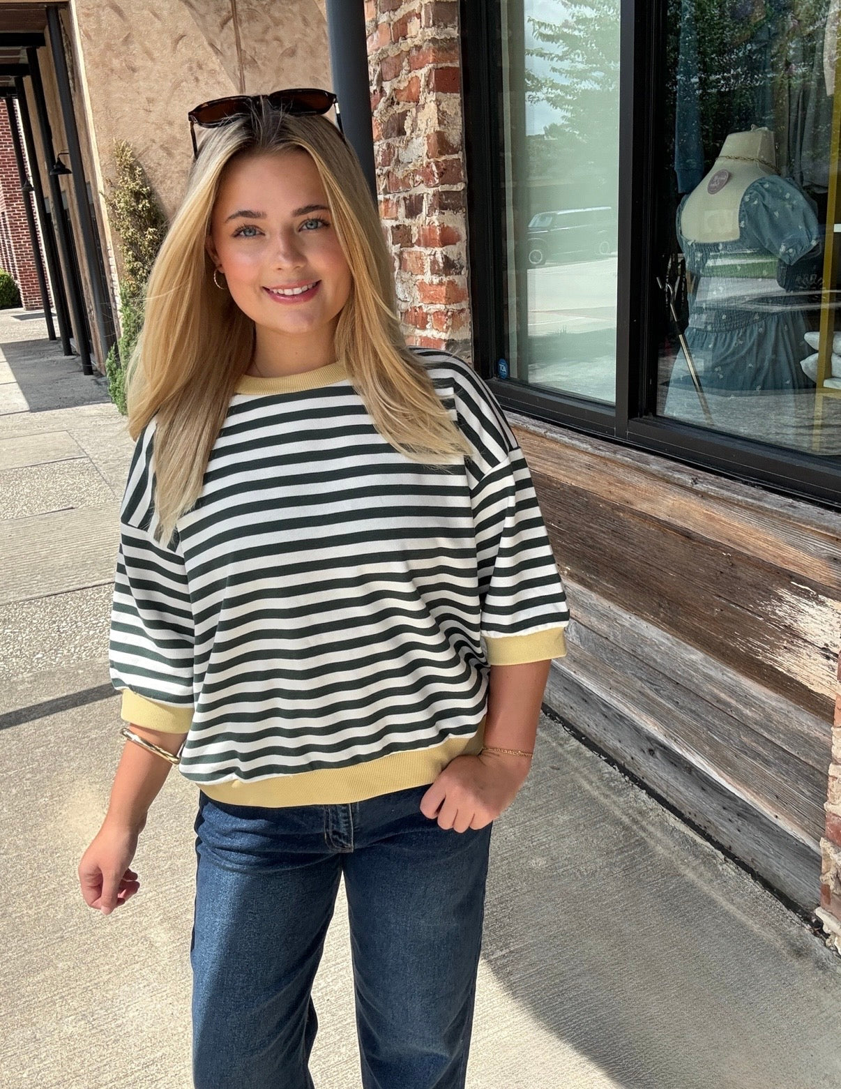The Casual Contrast Top