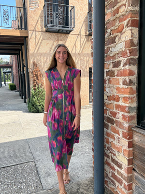 Watercolor Dress