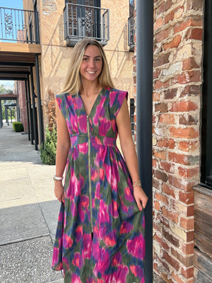 Watercolor Dress