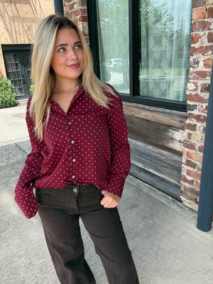 Polka Perfect Blouse