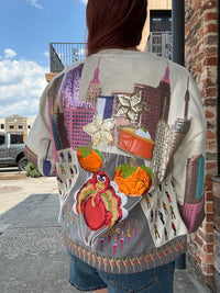 Queen of Sparkles Multi Thanksgiving Day Parade Sweatshirt