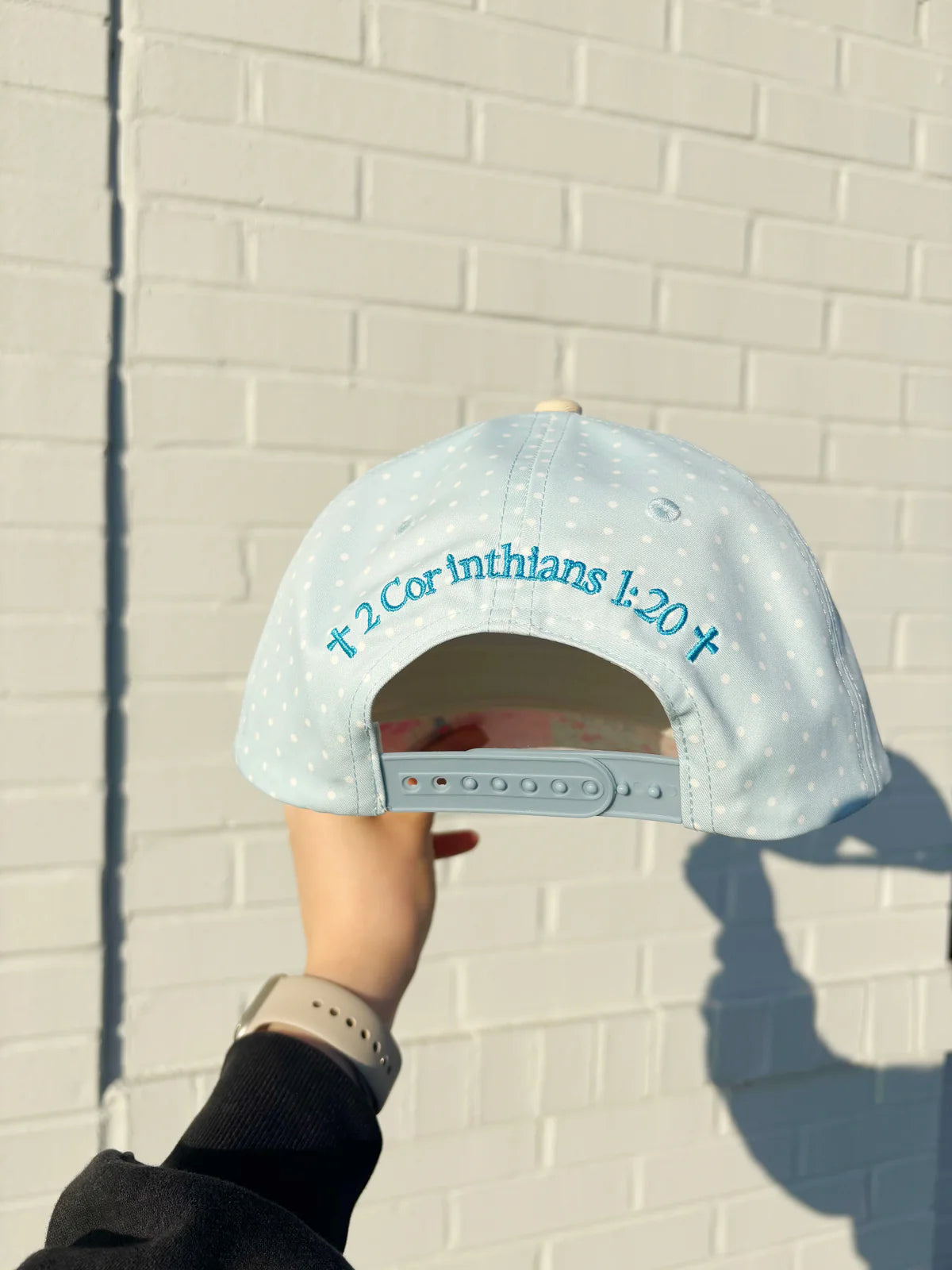 Floral Amen Hat