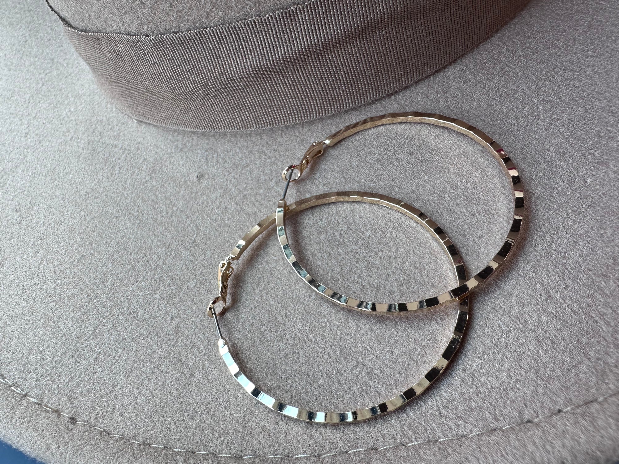 Hammered Hoops