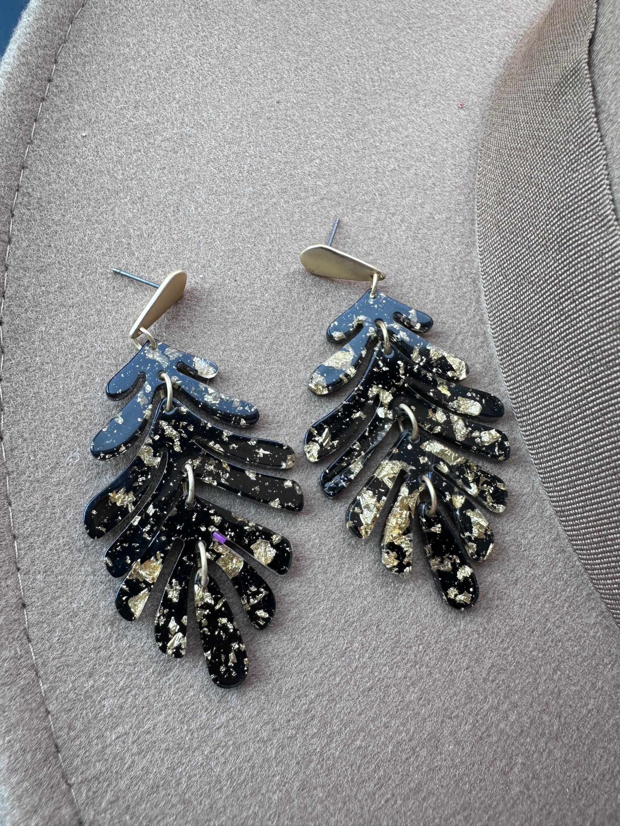 Palm Earrings