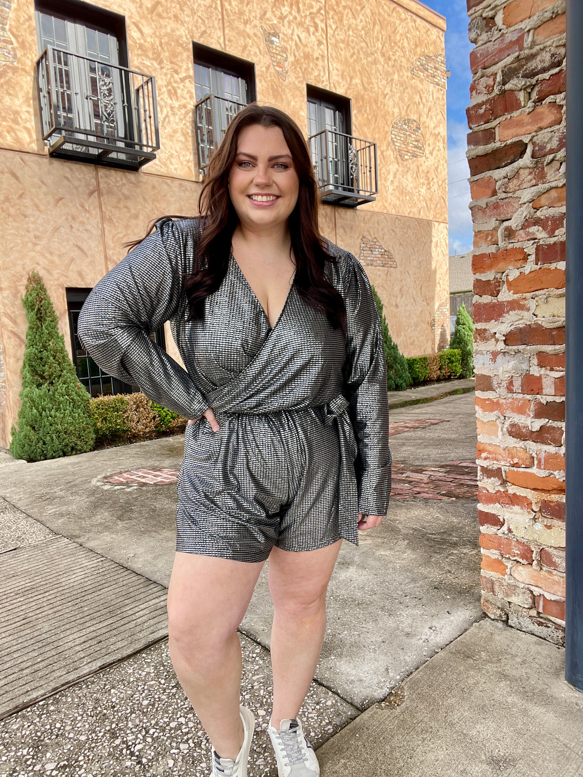 Shimmer Romper