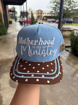 Motherhood is My Ministry Trucker Hat