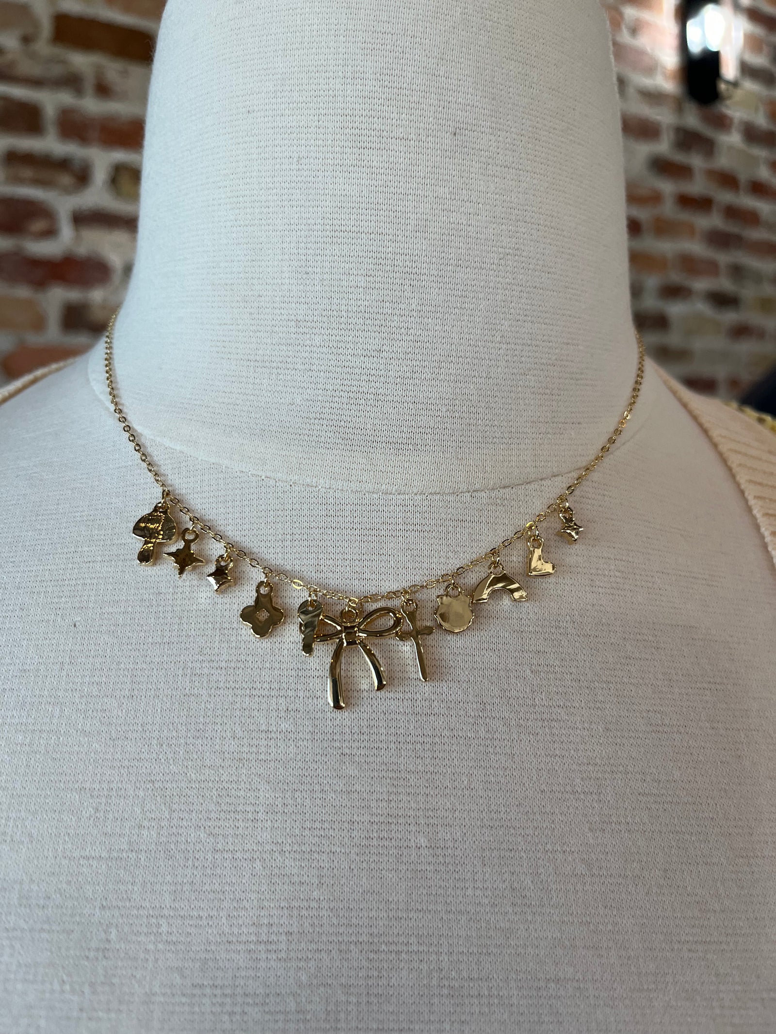 Sweetheart Charmed Necklace