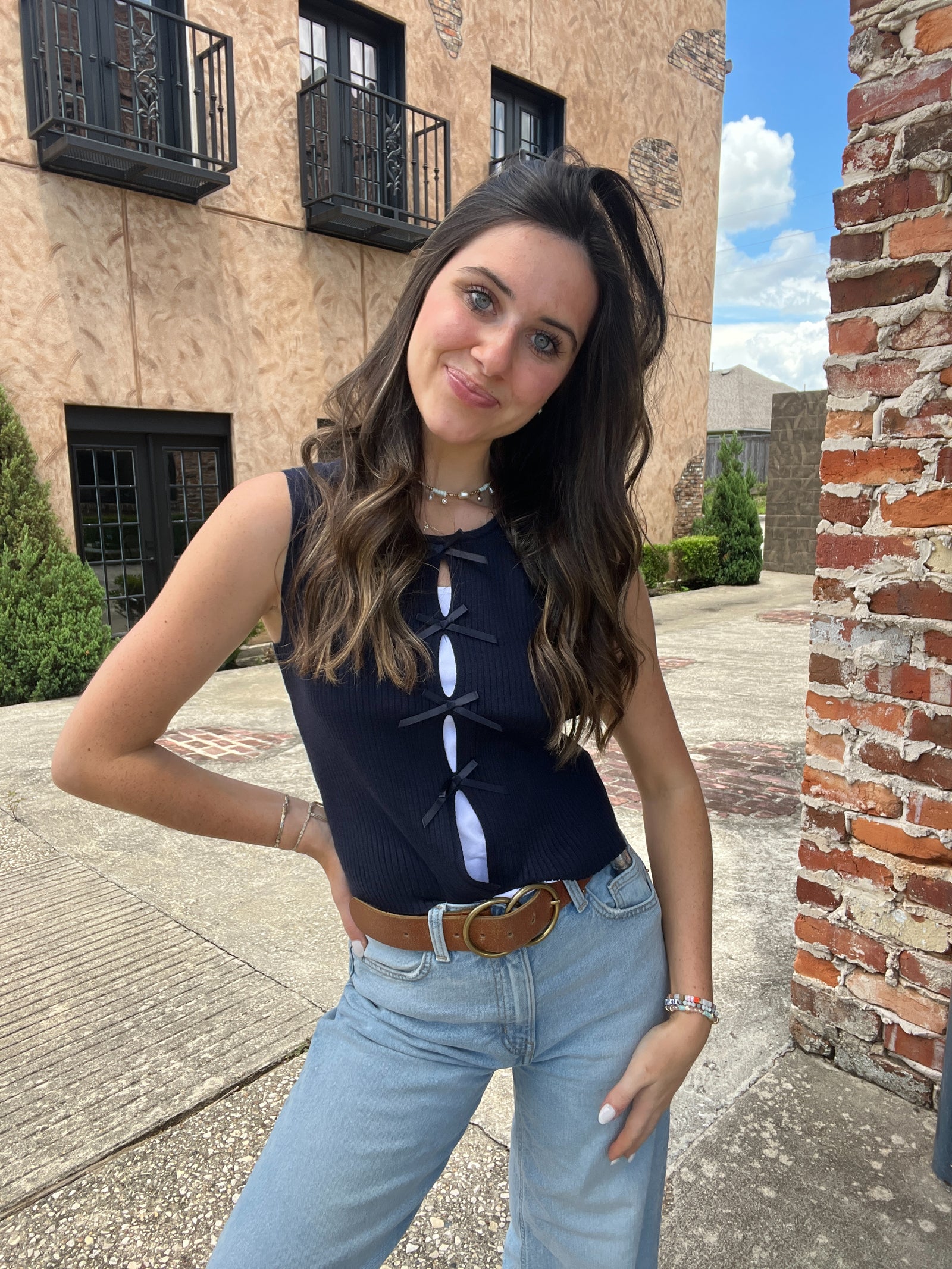 Tied in Twilight Sweater