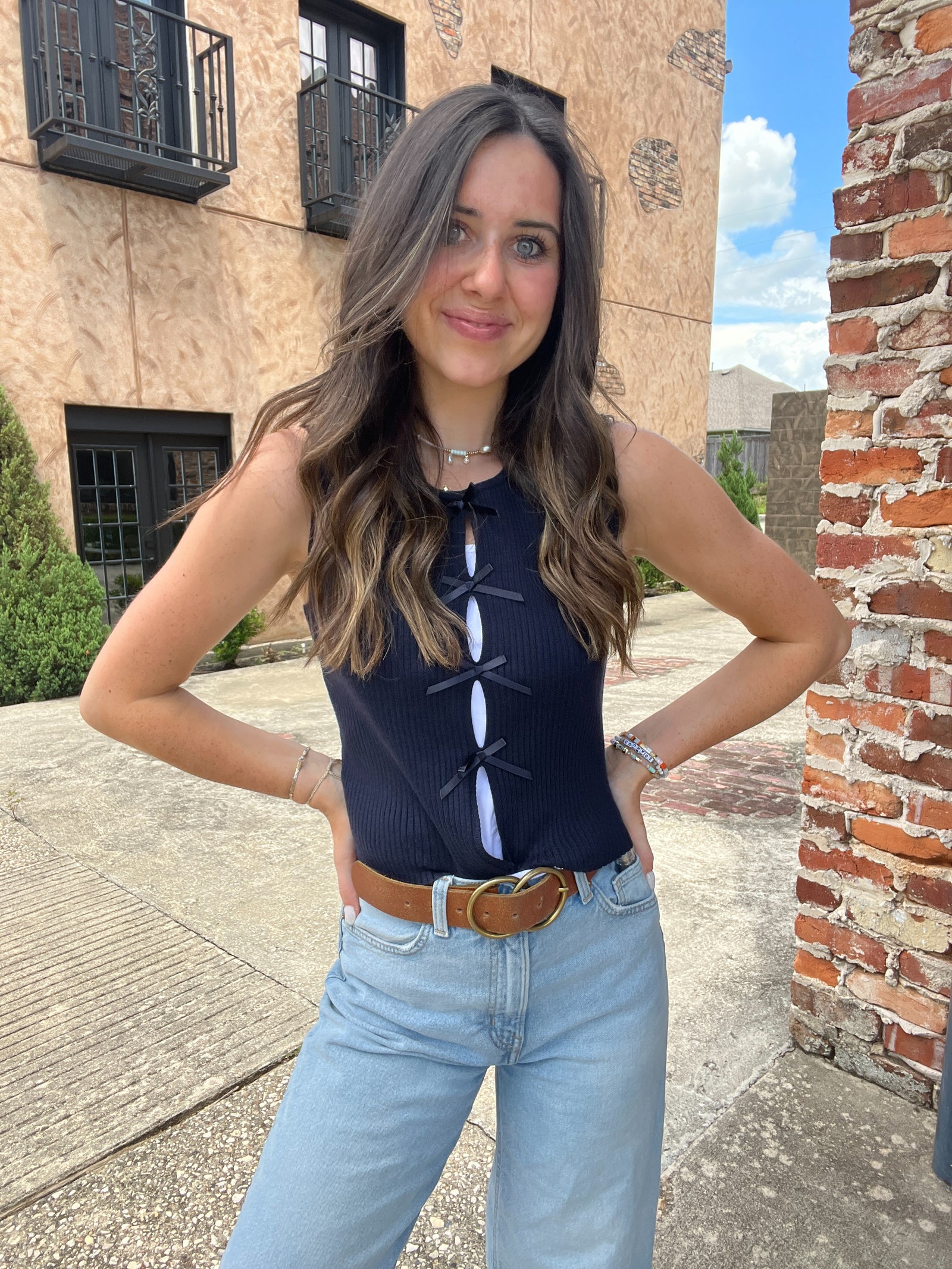 Tied in Twilight Sweater