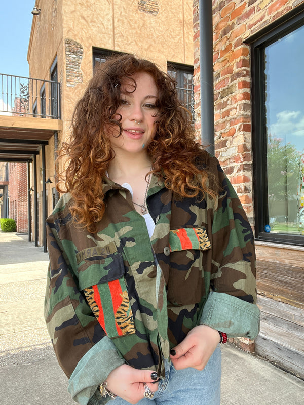 Camo Crush Jacket - Addy & Ry Boutique