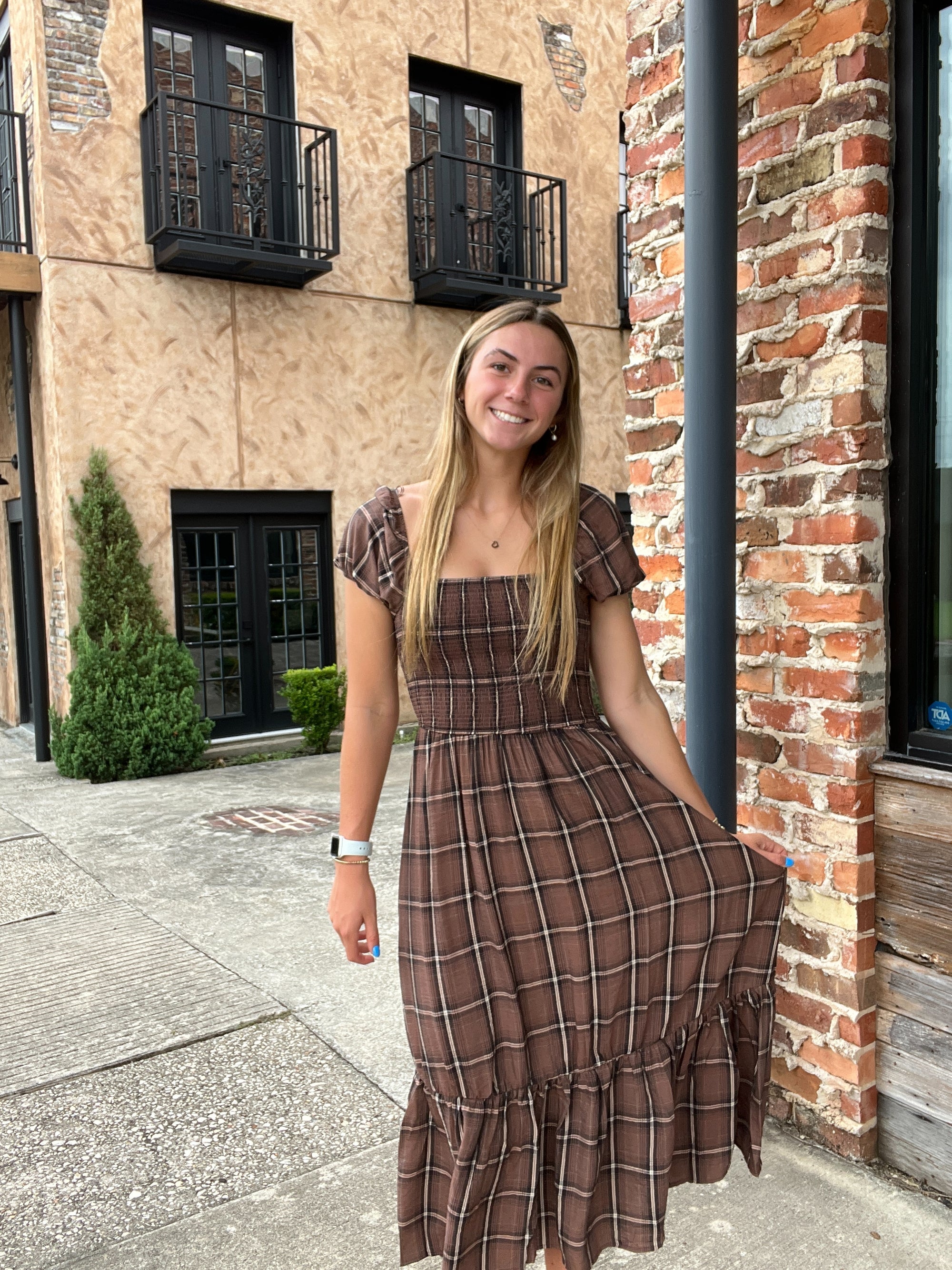 Chesnut Charm Dress