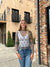 The Lace Script Top