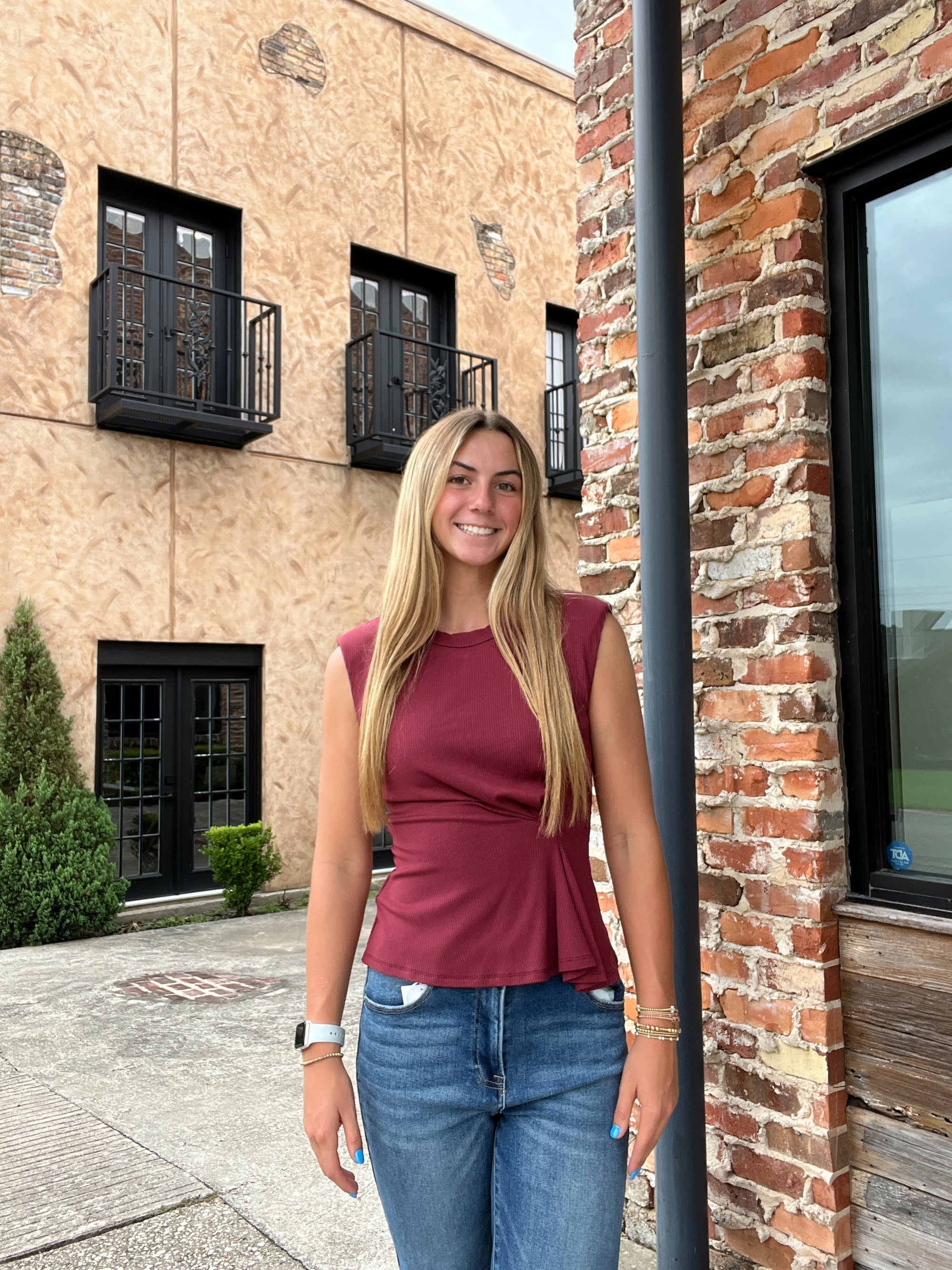 Pleatline Blouse