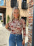 Sheer Bloom Blouse - Cream
