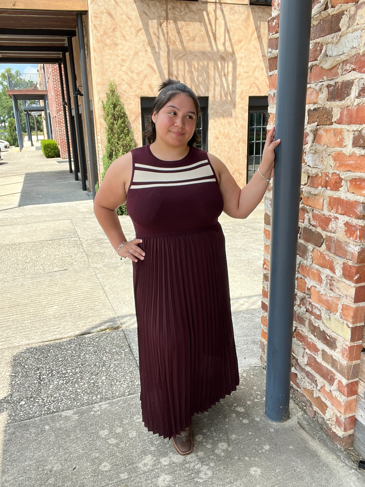 Wine Down Dress