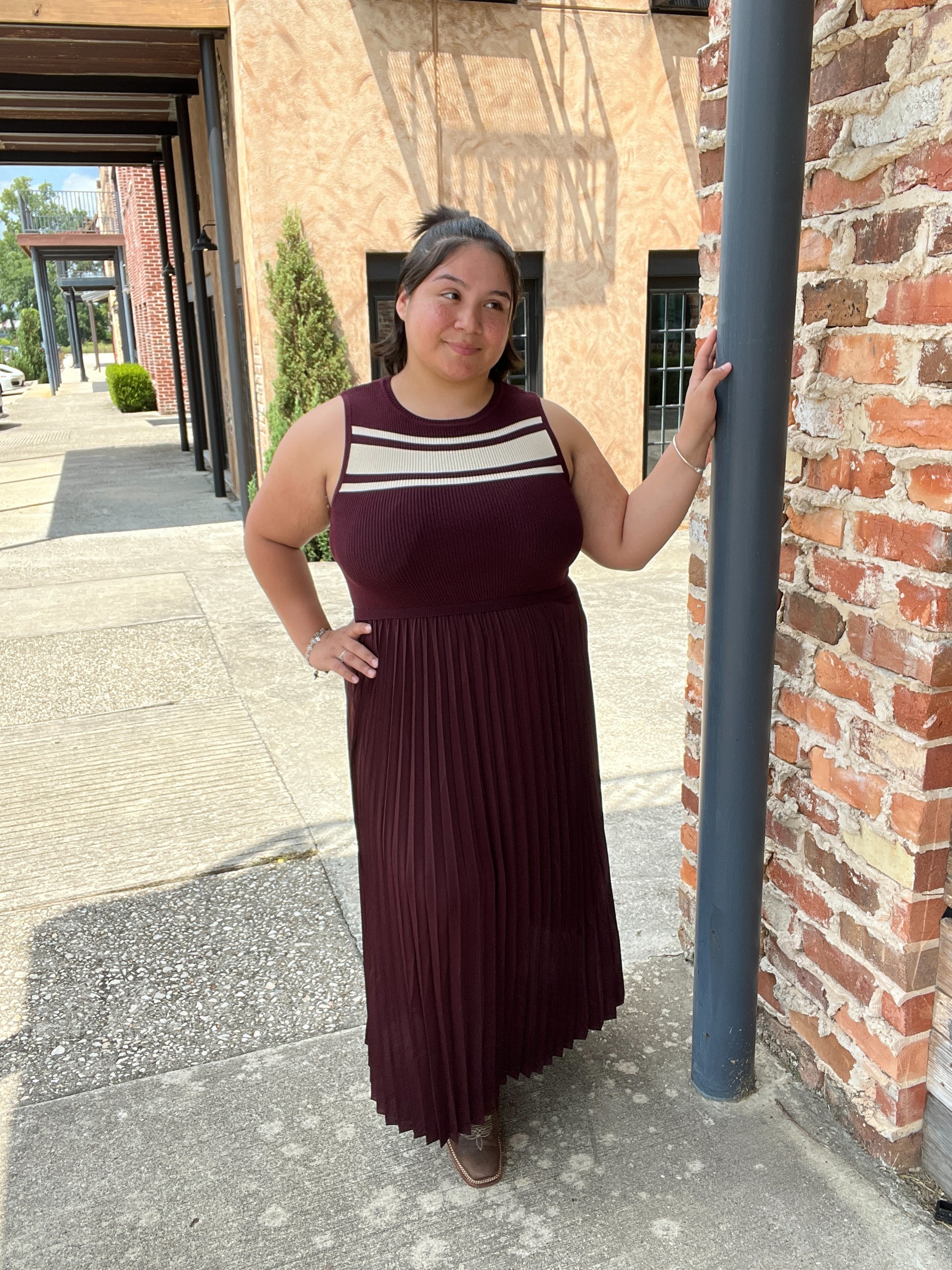 Wine Down Dress