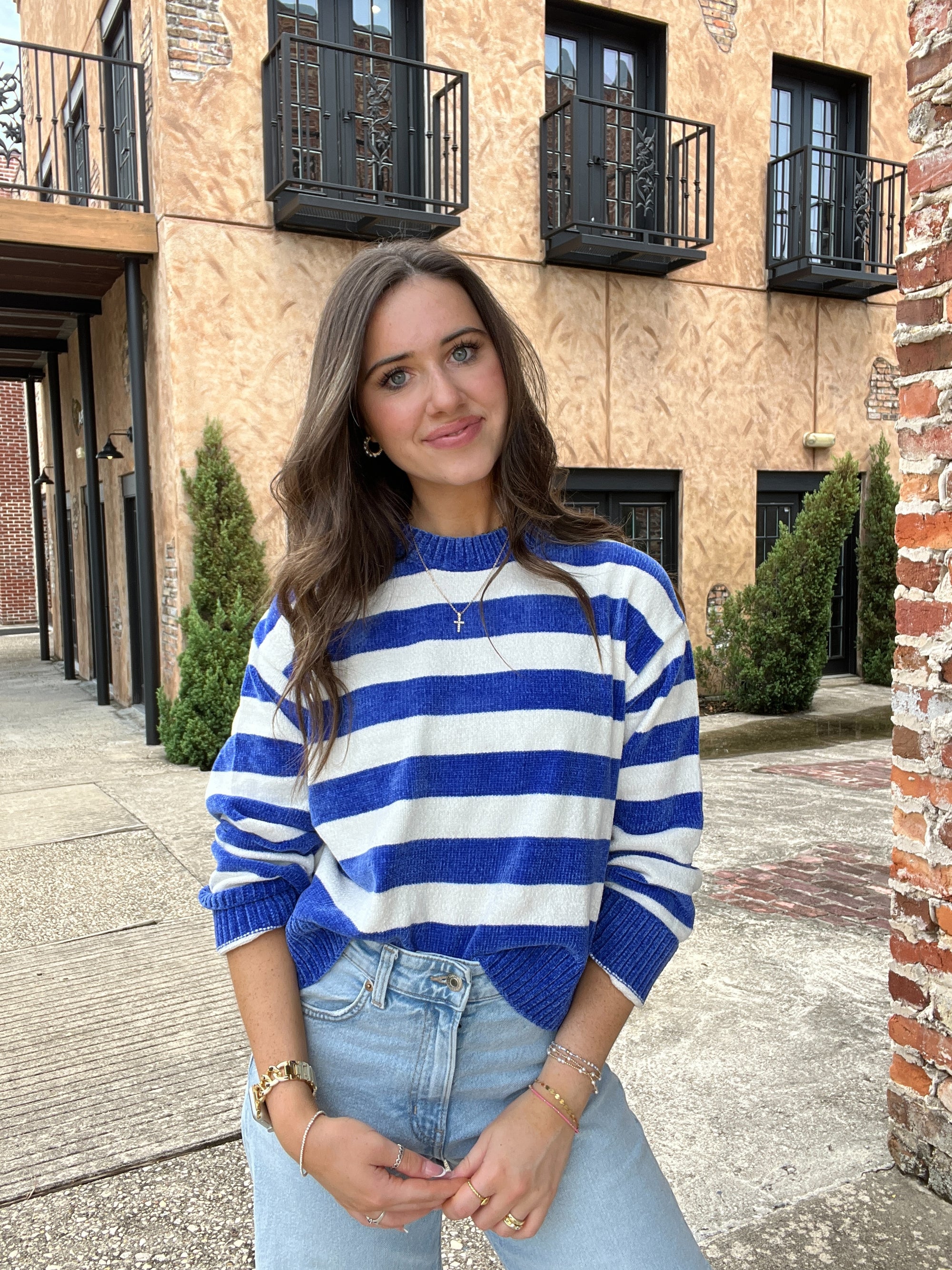 Stitched in Stripes Sweater