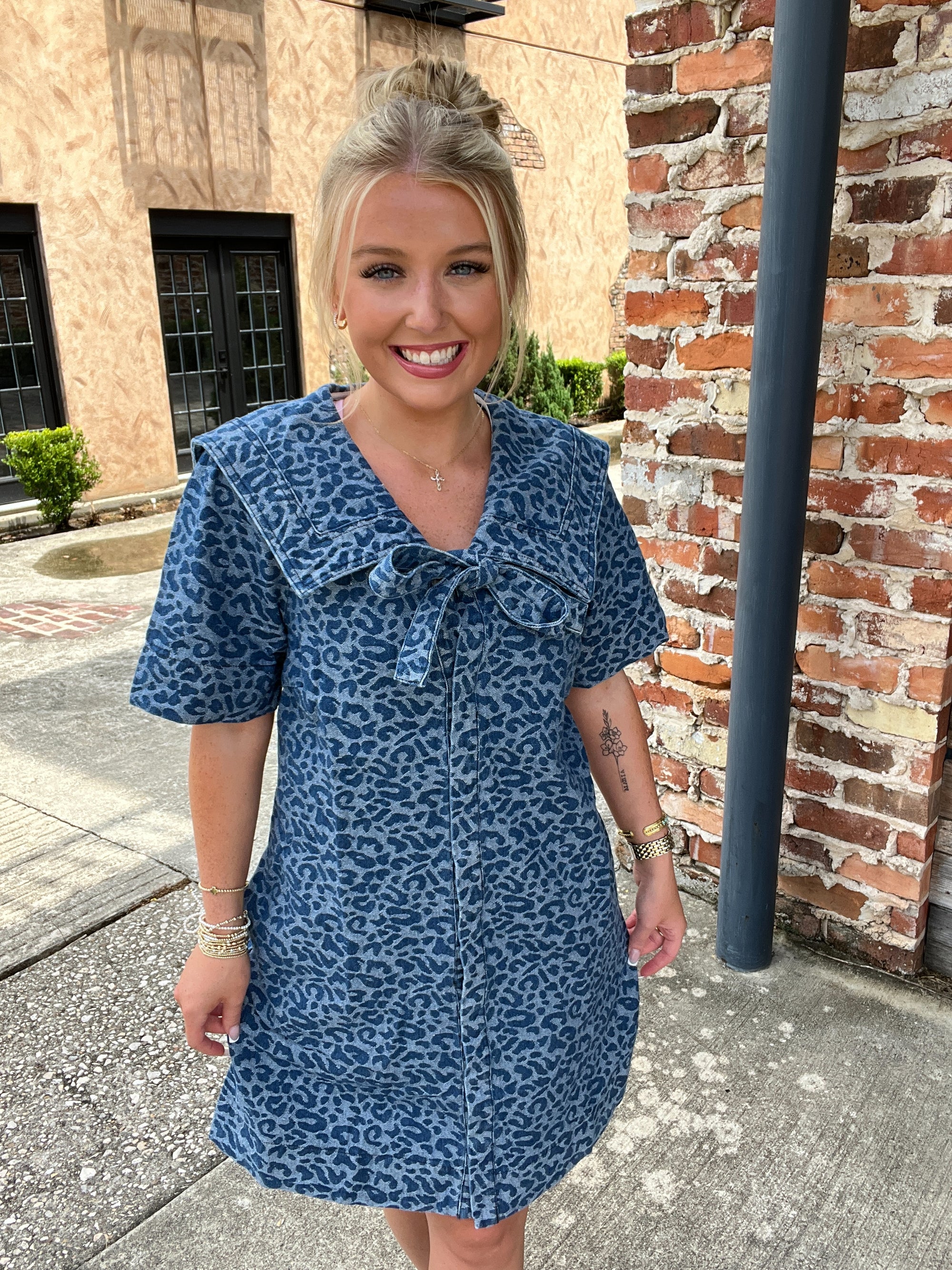 Wild Collar Dress