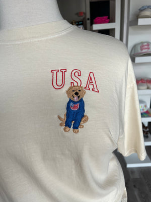 USA Pup Tee