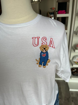USA Pup Tee