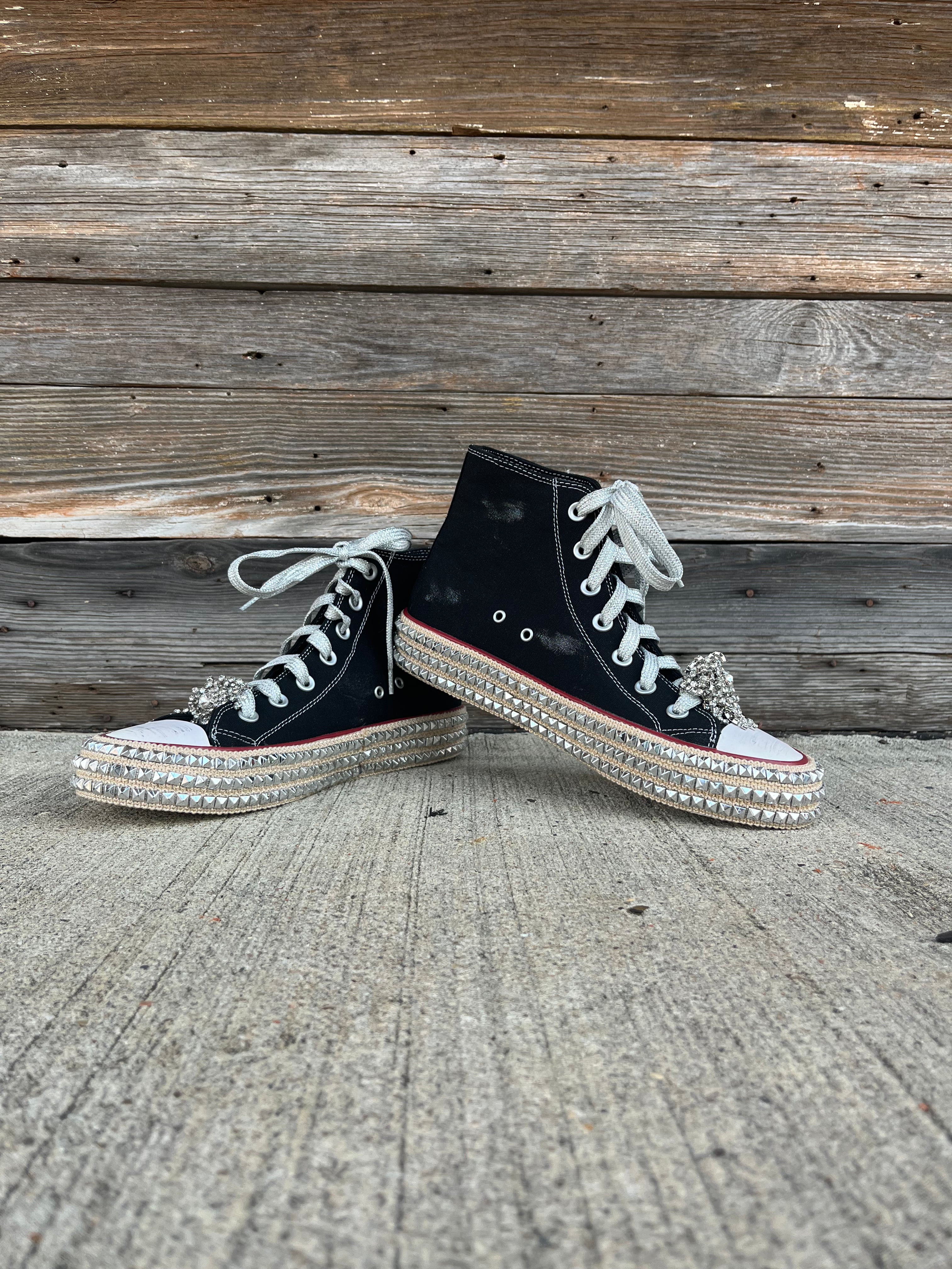 靴 Ash toxic hi heel sneakers black Ash toxic hi heel sneakers black