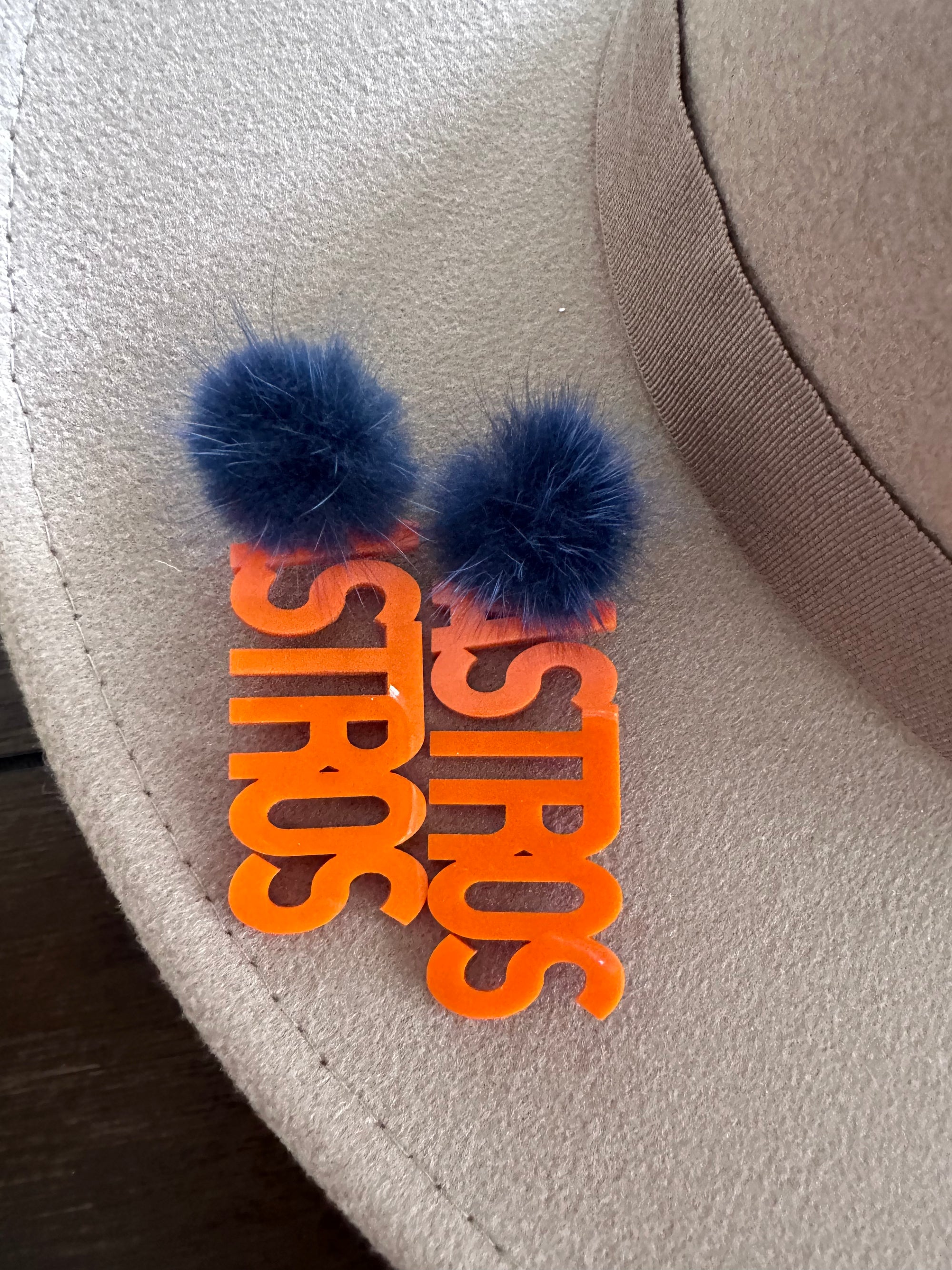 Astros Game Day Earrings