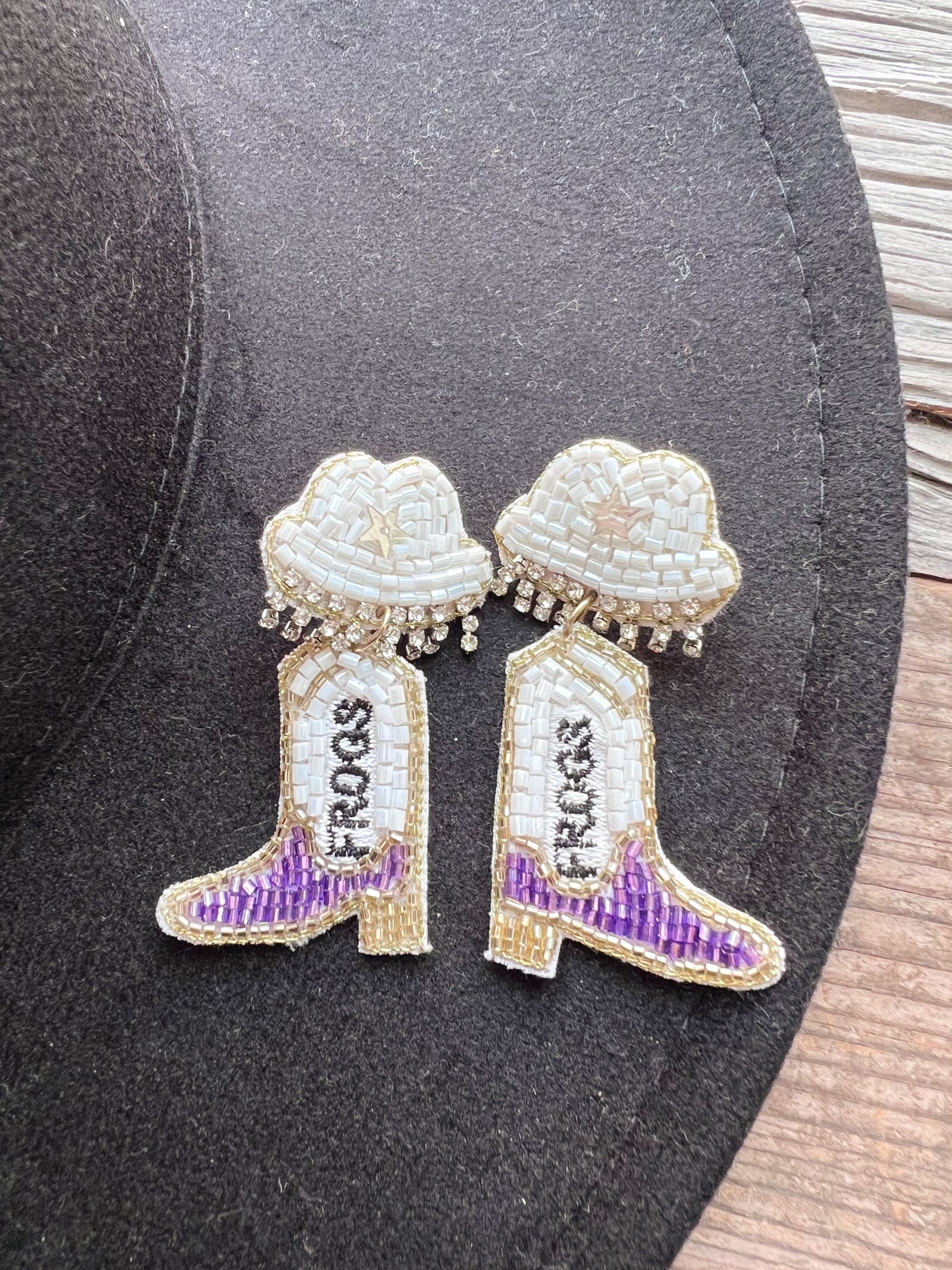 Go Frogs Game Day Earring