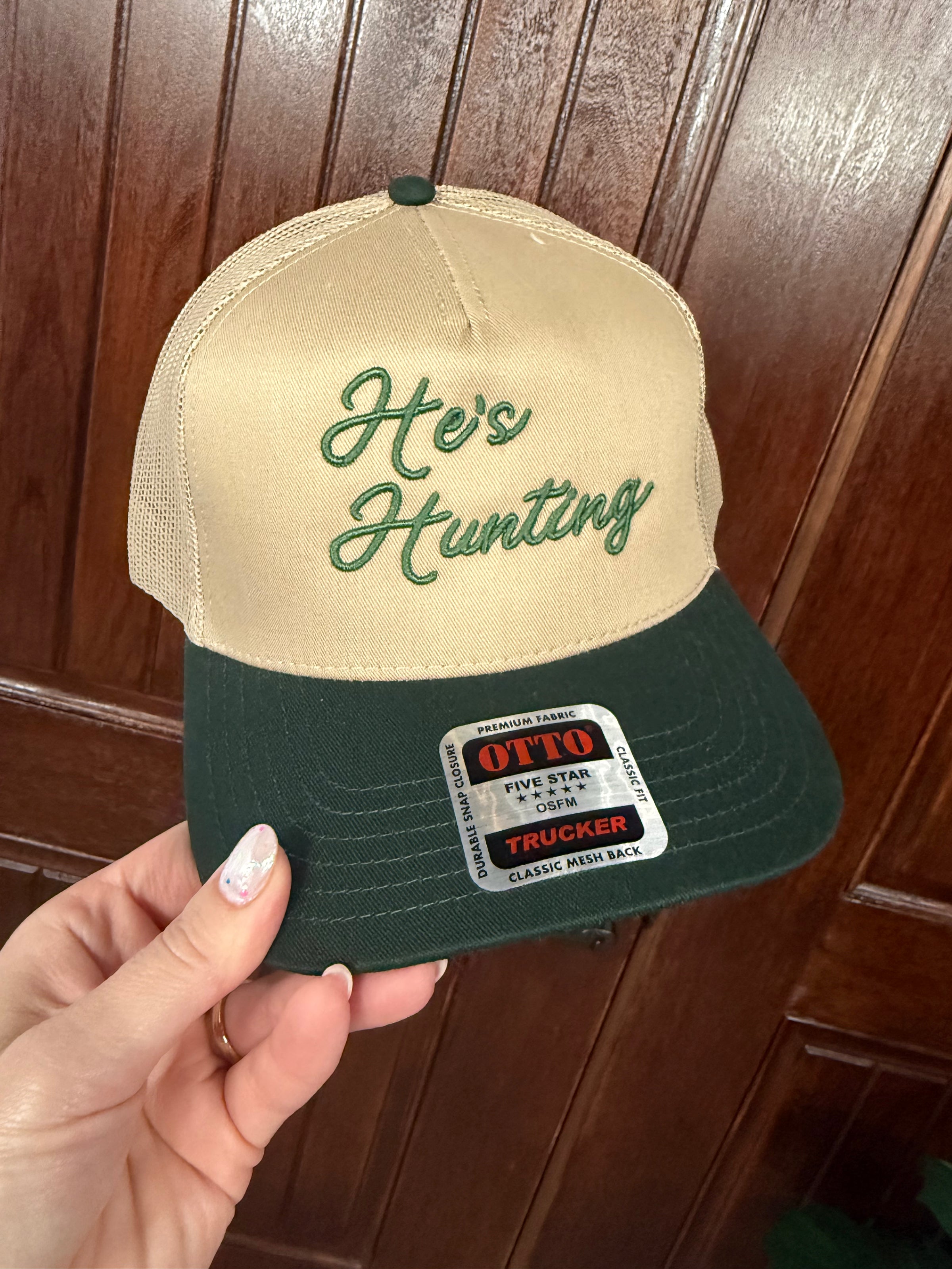 He's Hunting Hat