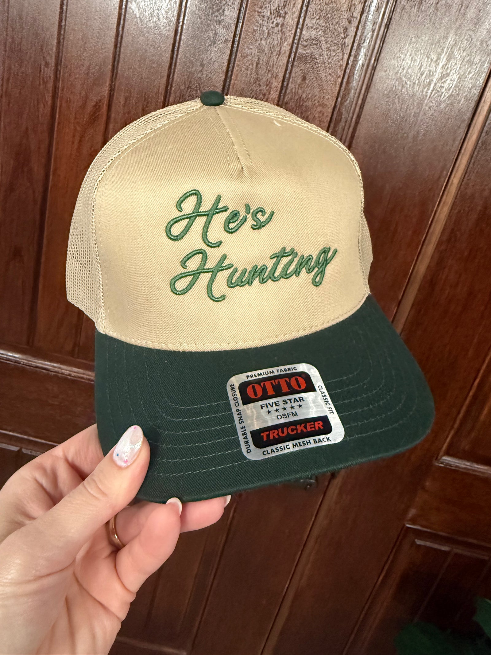 He's Hunting Hat