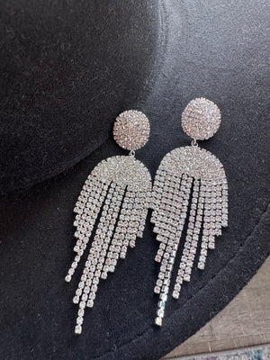 Dripping in Bling Earrings